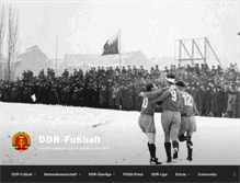 Tablet Screenshot of ddr-fussball.net
